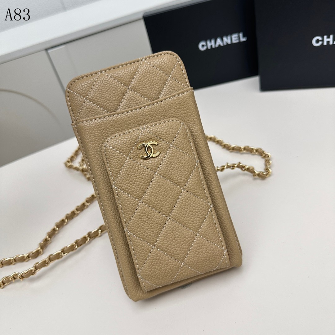 Chan3l Classic Quilted Phone Case #762