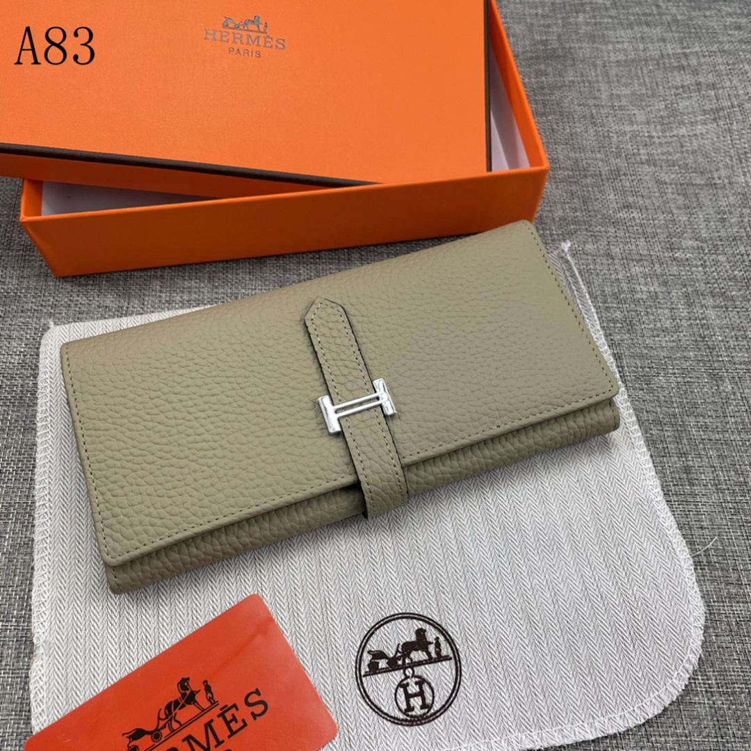 Hermès – A83 – Epsom Leather Long Wallet #751