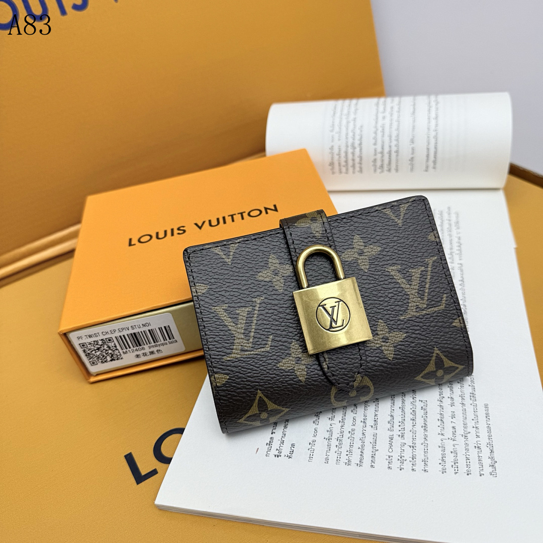 LVutton M12408 Twist Compact Wallet #5905 1 LVutton M12408 Twist Compact Wallet #5905