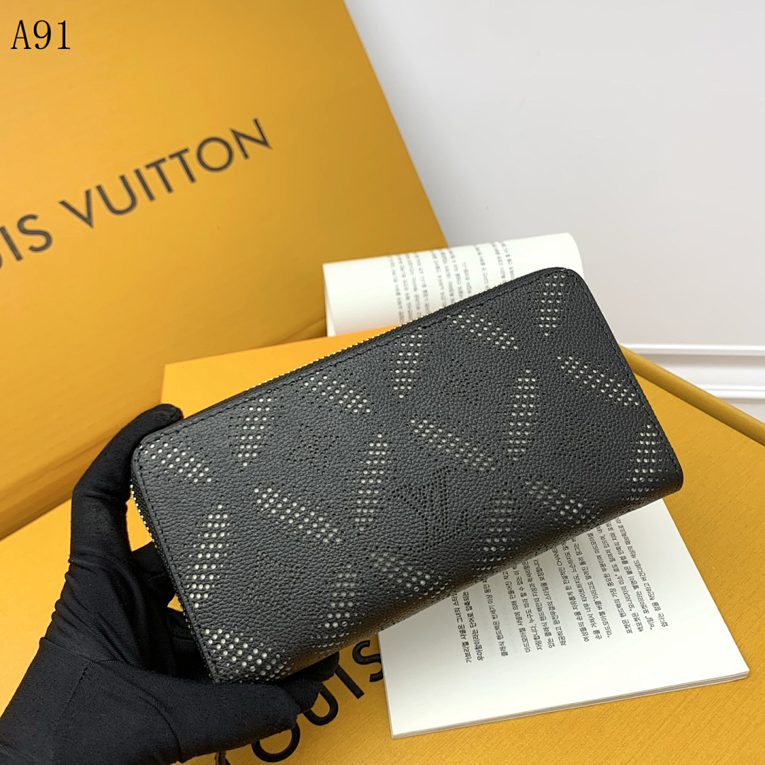 LVutton A91 Zip Around Wallet #5913