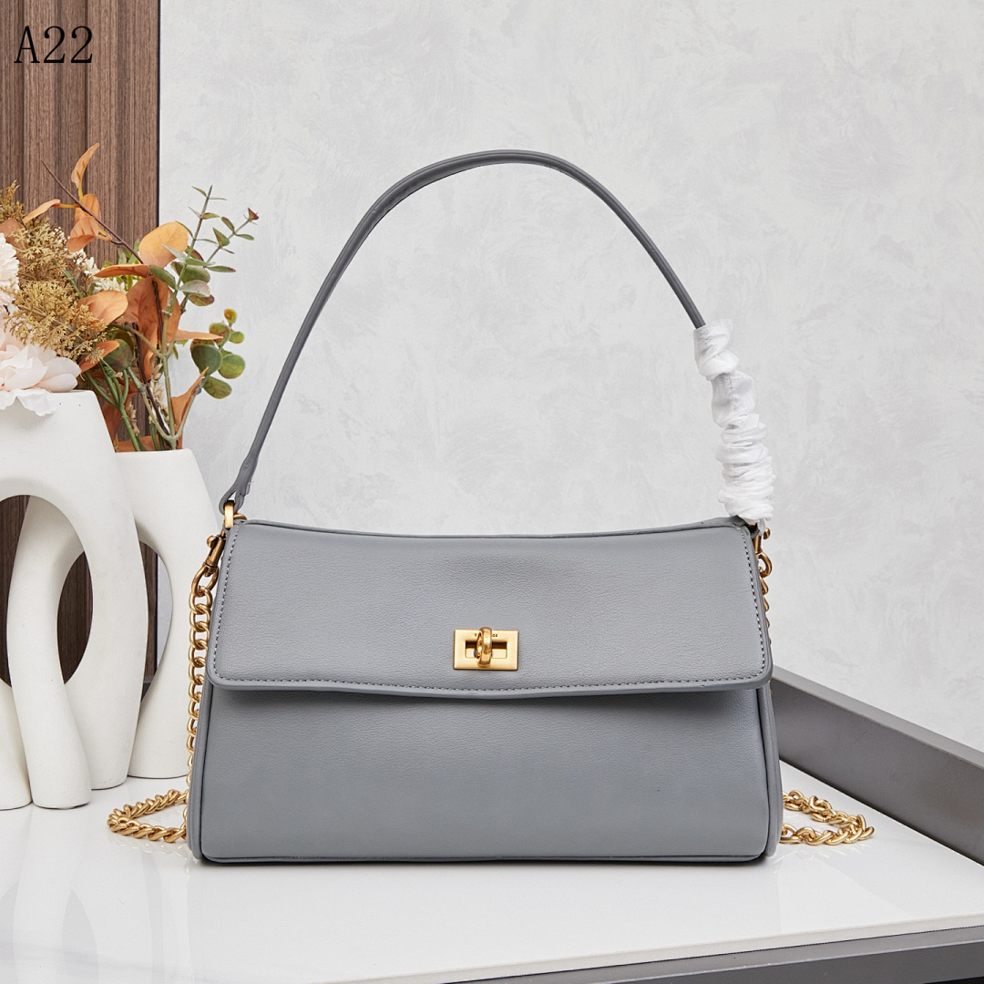 A22 Luxury Gray Handbag #6125