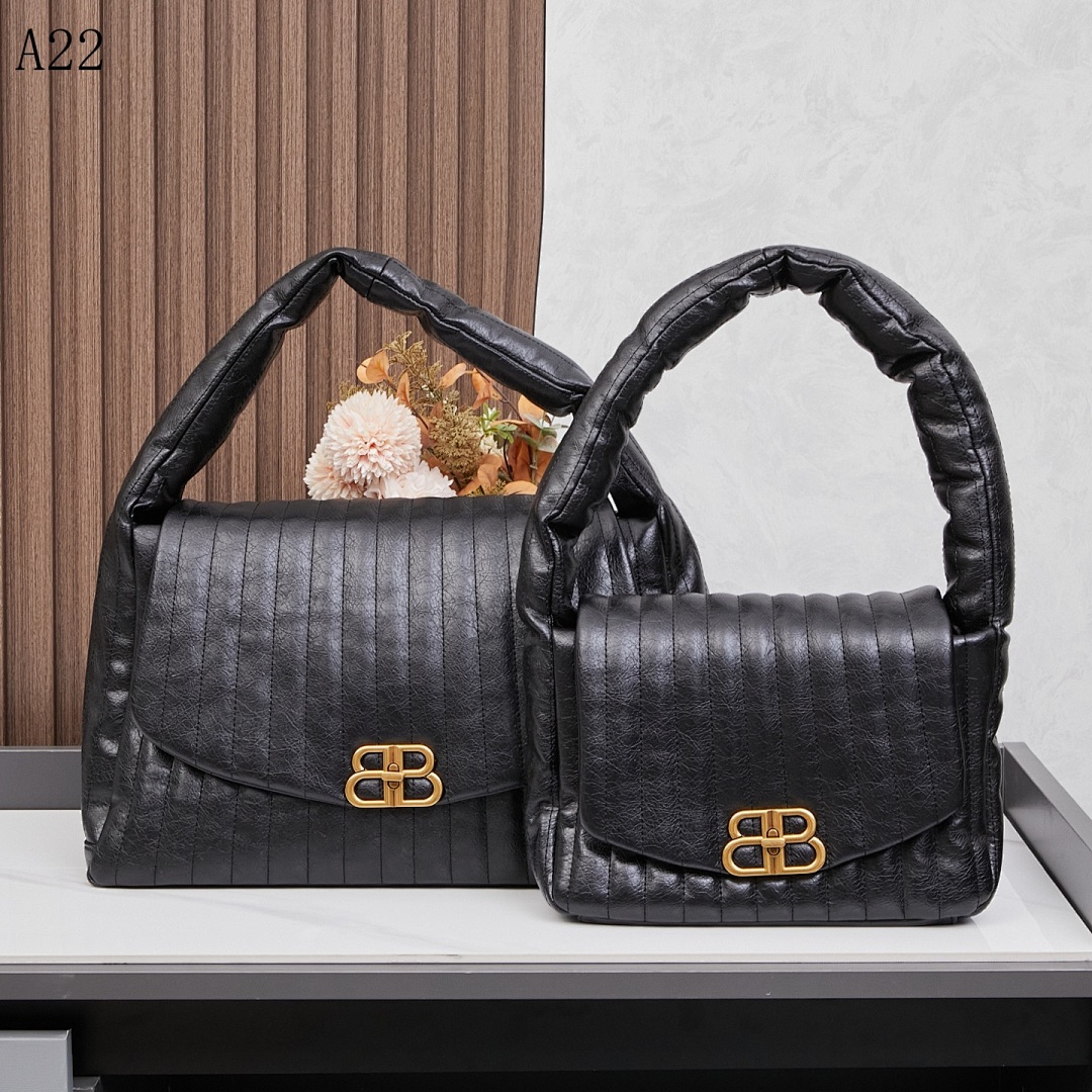 Balensiaga + A22 + Hourglass Bag #6159