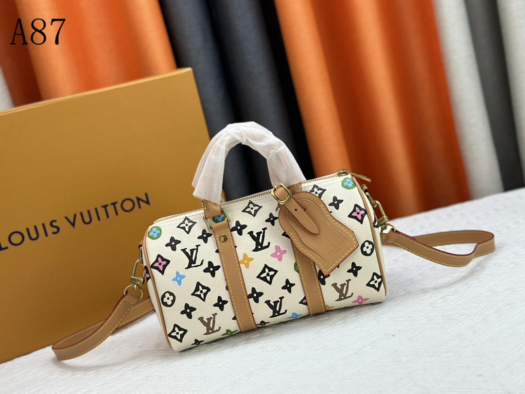 LVutton A87 Multicolor Monogram Speedy Bag #4083