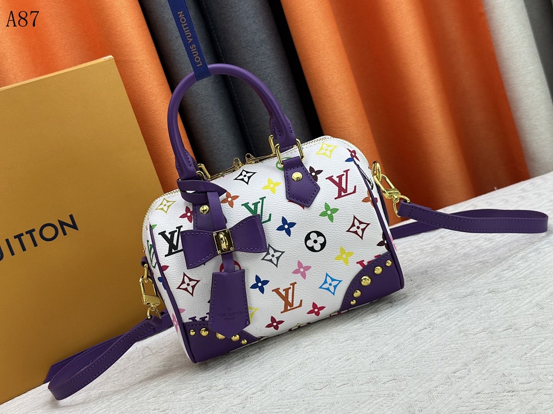 LVutton A87 Multicolor Monogram Bag #4537 1 LVutton A87 Multicolor Monogram Bag #4537