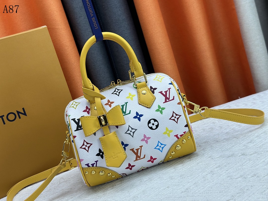 LVutton A87 Multicolor Monogram Bag #4084 1 LVutton A87 Multicolor Monogram Bag #4084