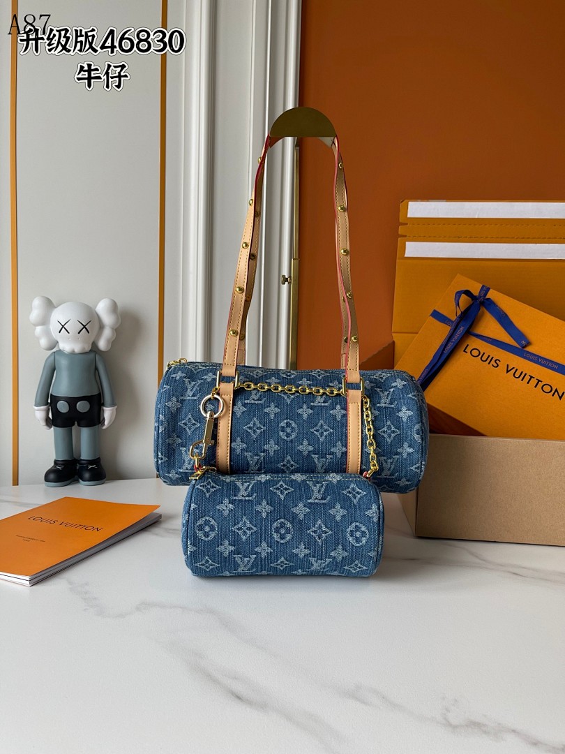 LVutton 46830 Denim Bag #4611