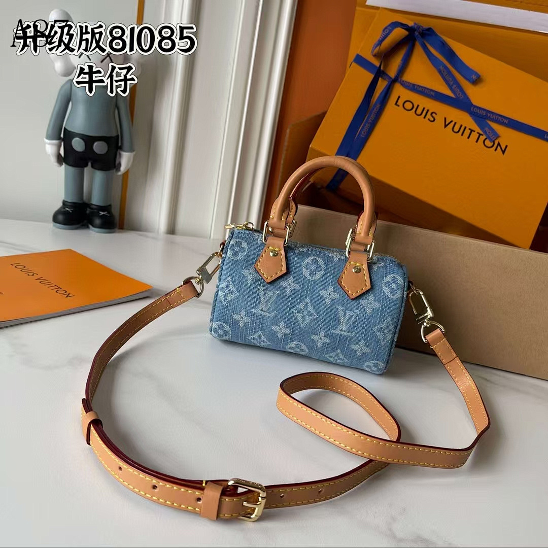 LVutton 81085 Denim Bag #3574