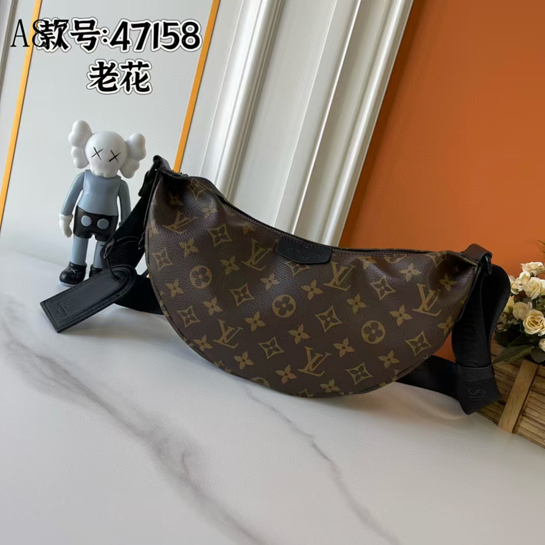 LVutton 47158 Monogram Moon Bag #4213 1 LVutton 47158 Monogram Moon Bag #4213