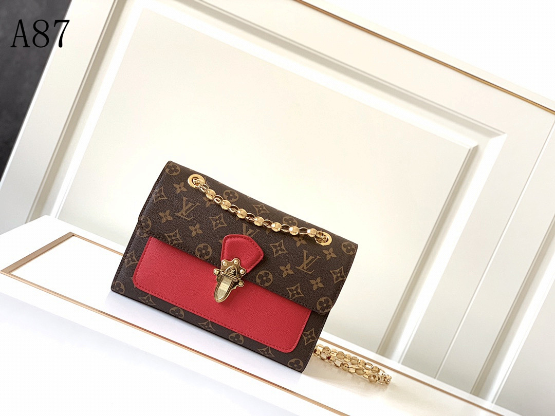 LVutton + A87 + Monogram Canvas Clutch #3855