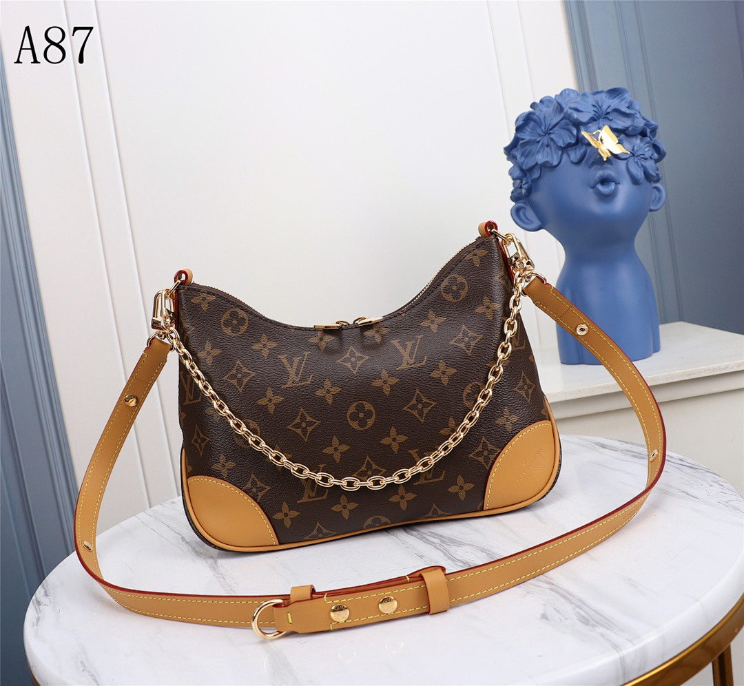 LVutton A87 Monogram Shoulder Bag #4574
