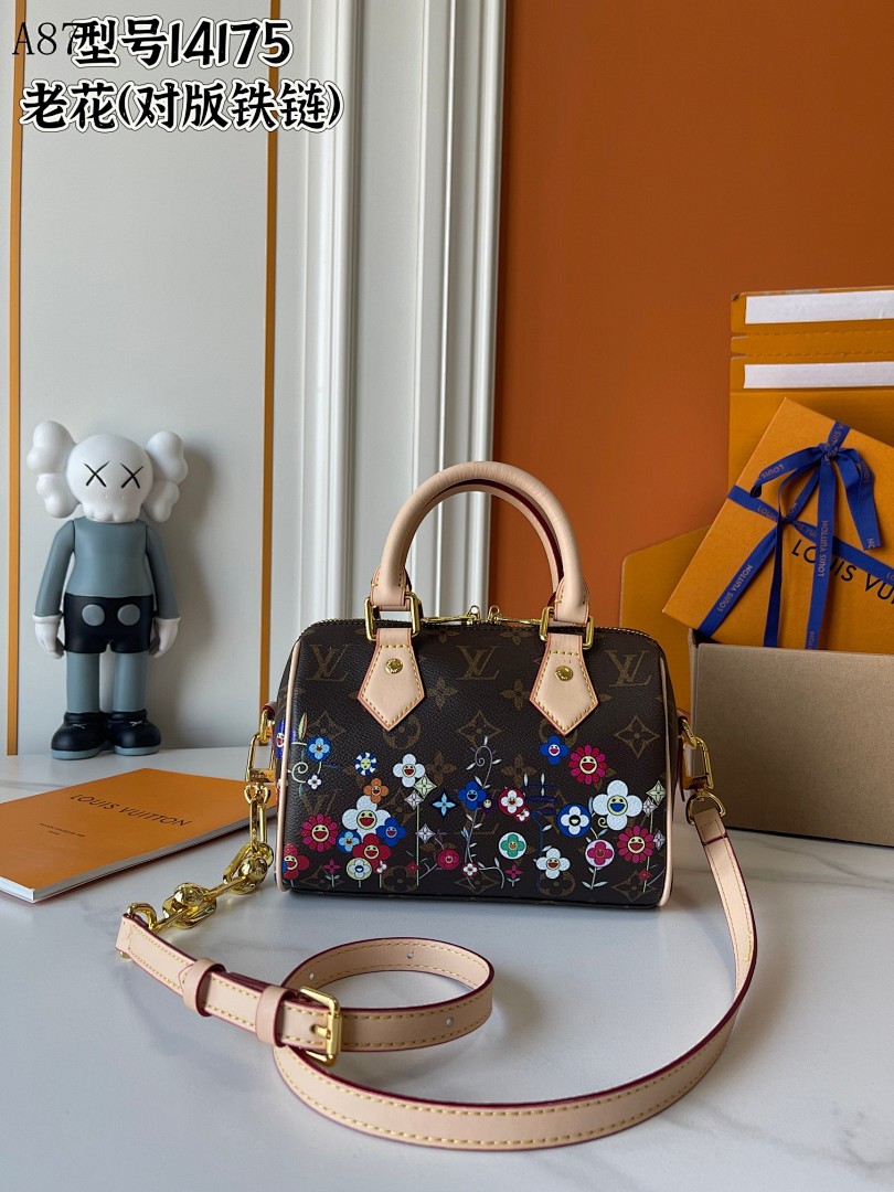 LVutton + Model 14175 + Monogram Flower Bag #4497