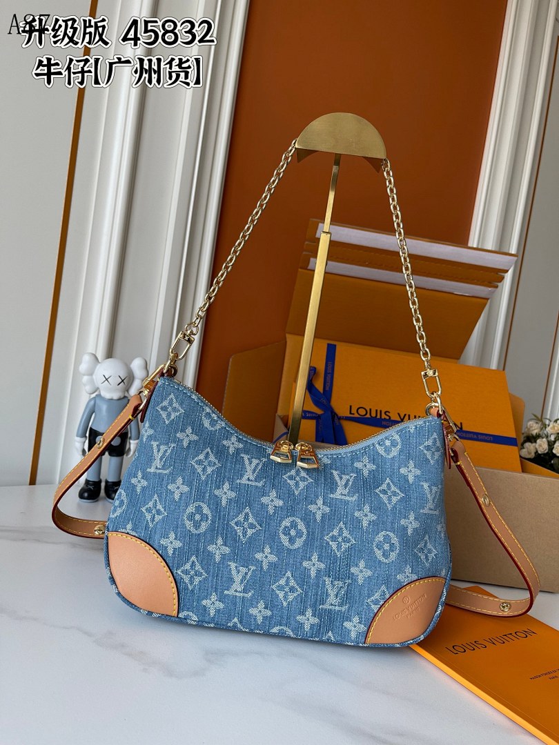 LVutton 45832 Denim Hobo Bag #4711