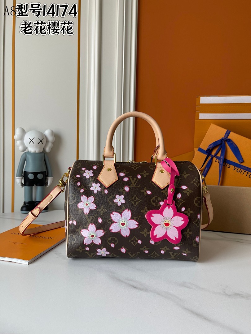 LVutton + Model 14174 + Monogram Cherry Blossom Bag #4050