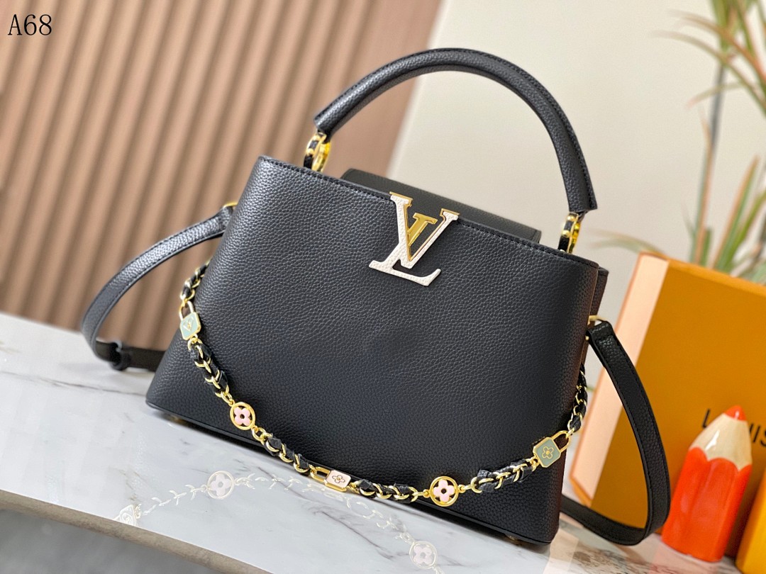 LVutton A68 Capucines MM Bag #3599