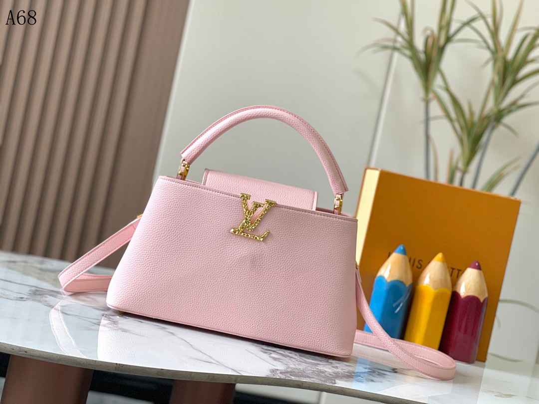 LVutton A68 Capucines Bag #4770 1 LVutton A68 Capucines Bag #4770