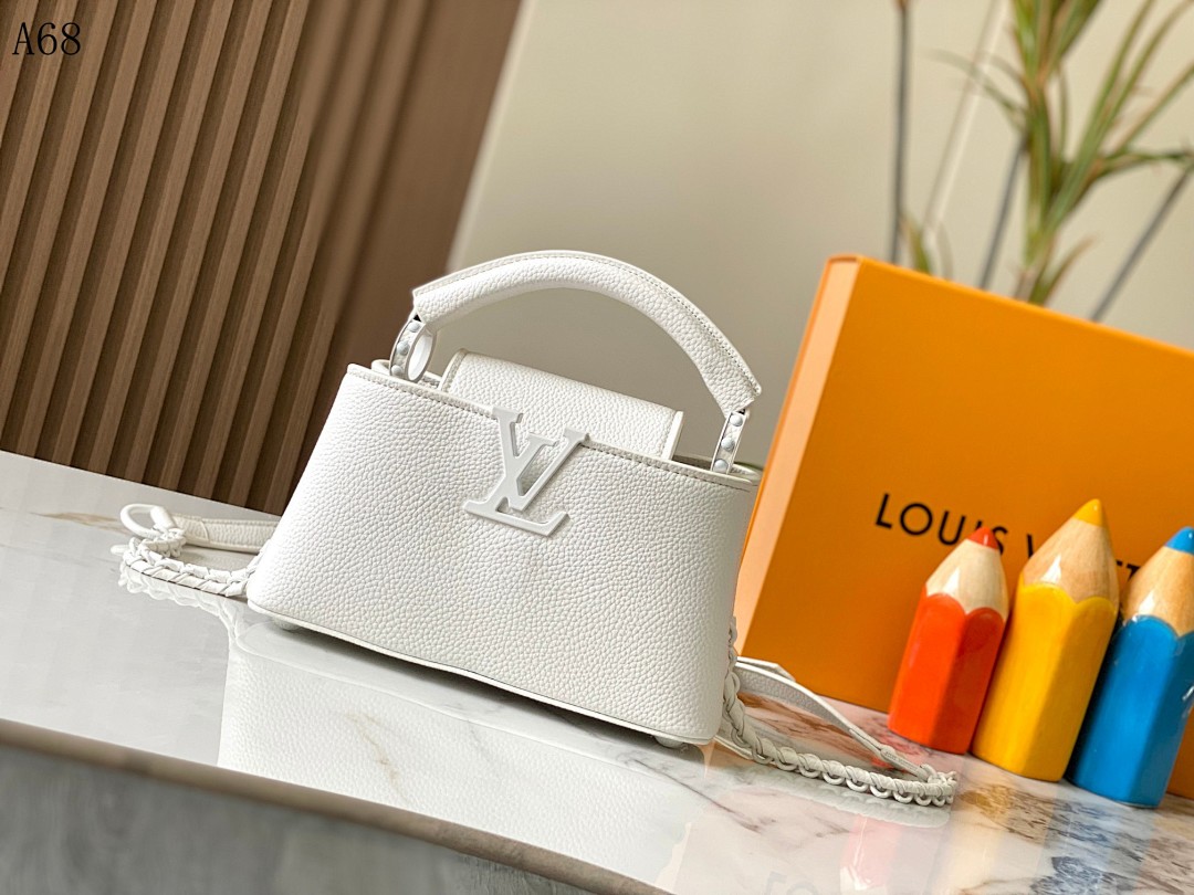LVutton + A68 + Capucines Mini Bag #4118 1 LVutton + A68 + Capucines Mini Bag #4118
