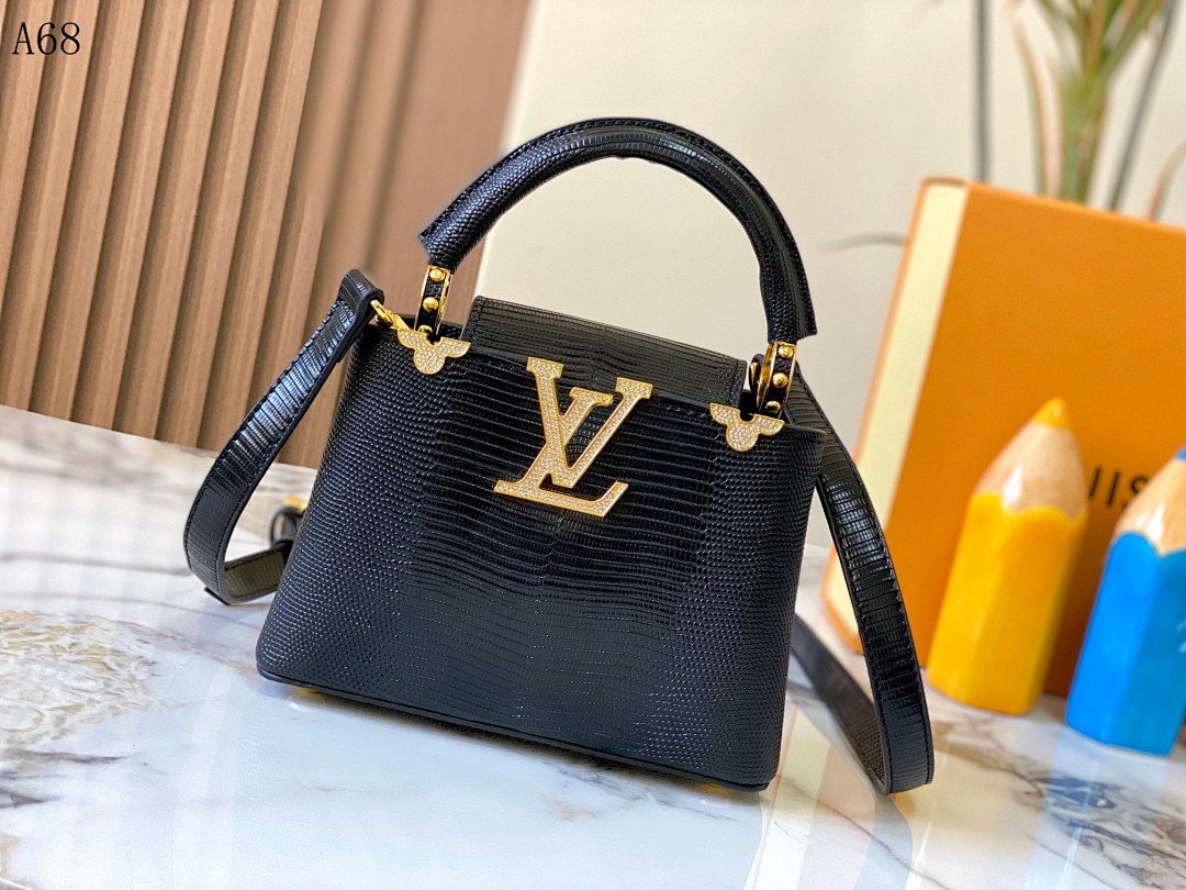LVutton + A68 + Capucines Mini Bag #3568