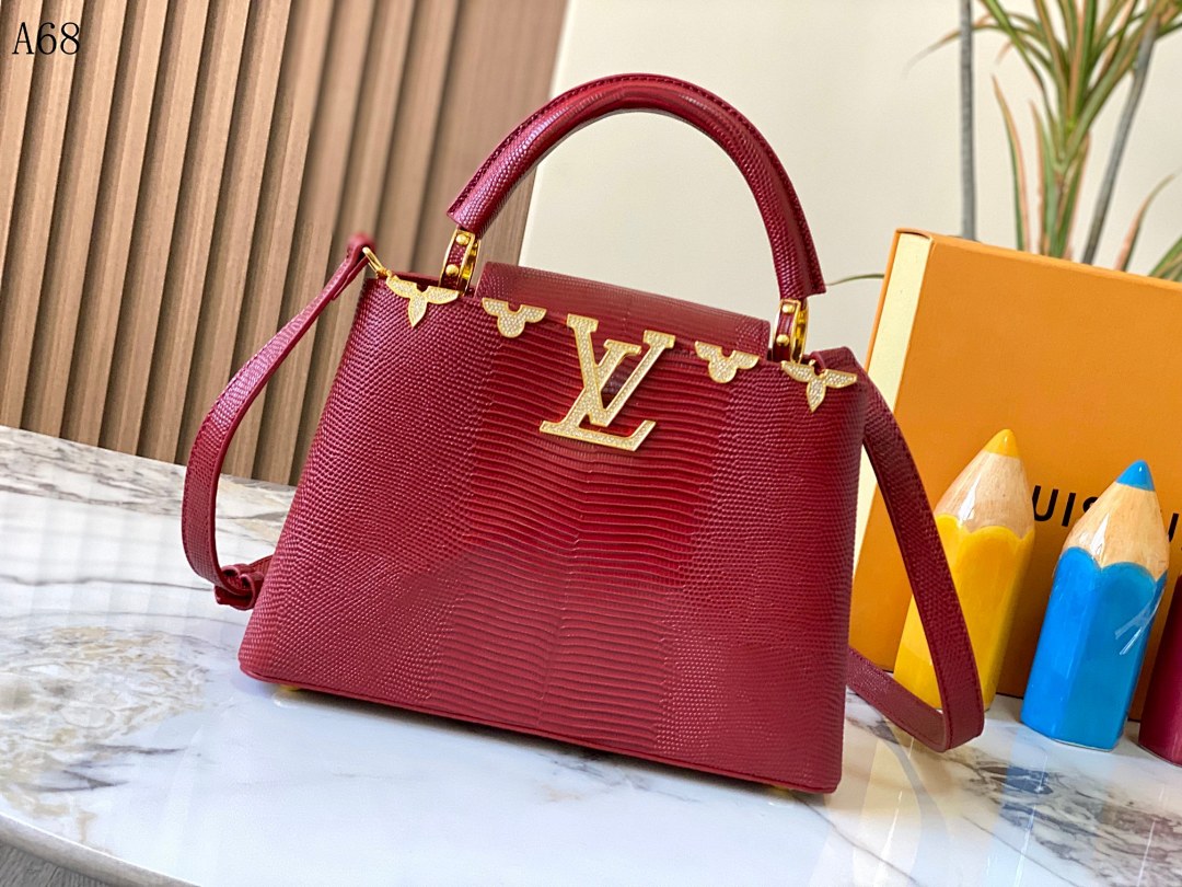 LVutton + A68 + Capucine Bag #3829 1 LVutton + A68 + Capucine Bag #3829