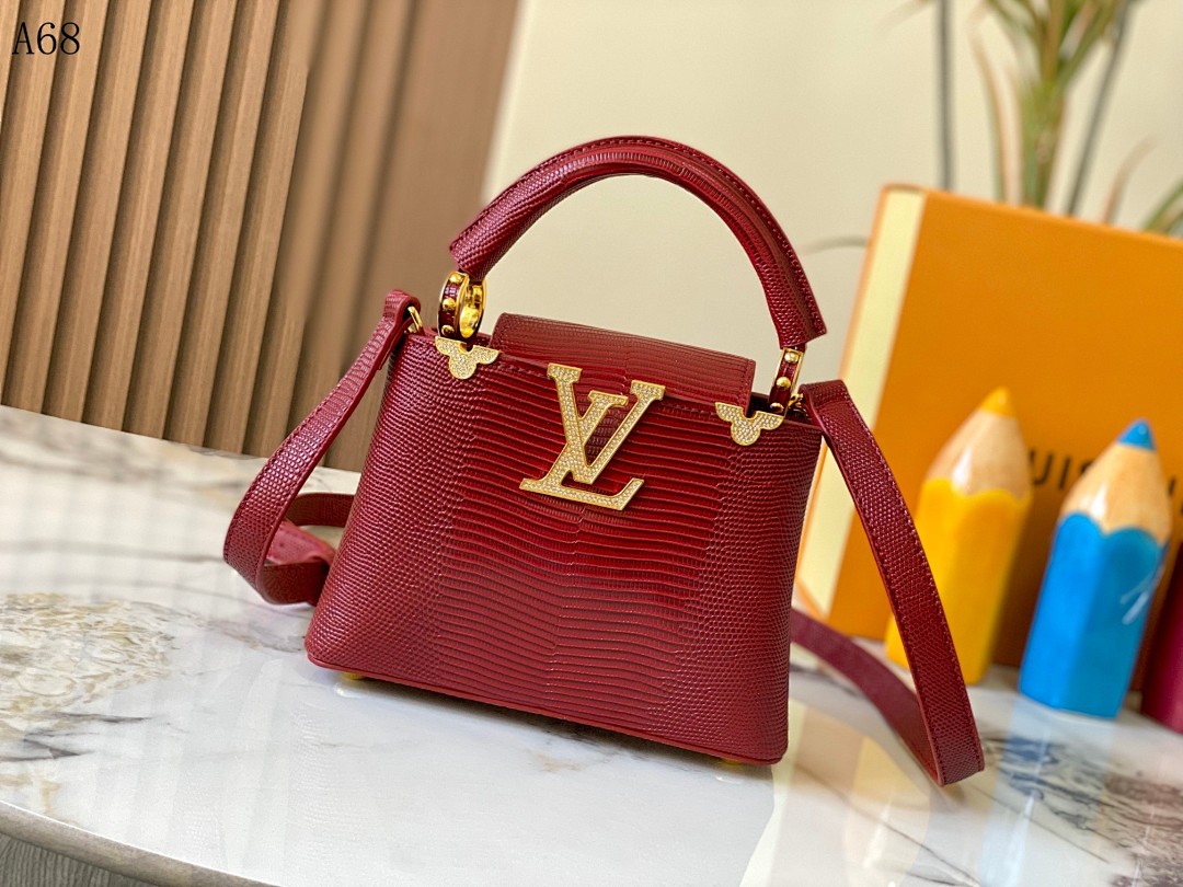 LVutton A68 Capucine Bag #4797 1 LVutton A68 Capucine Bag #4797