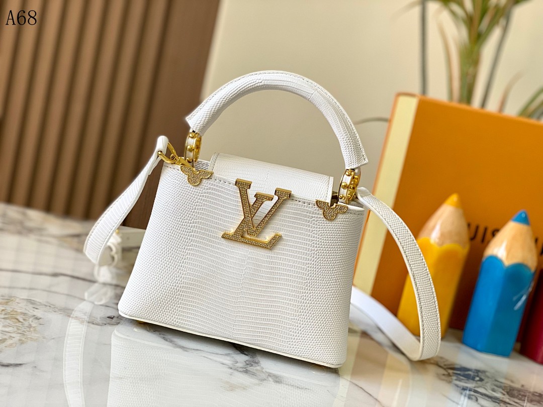 LVutton A68 Capucines Bag #3740 1 LVutton A68 Capucines Bag #3740