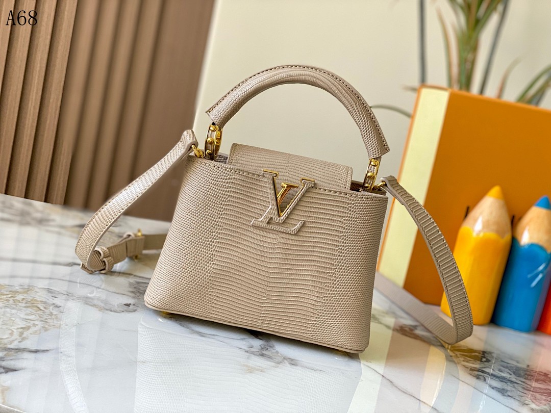 LVutton + A68 + Capucines Mini Bag #3953