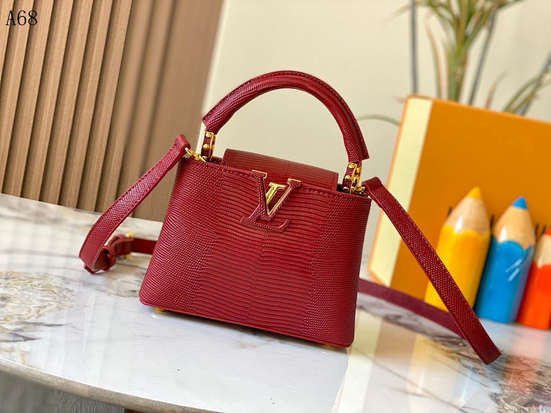 LVutton + A68 + Capucine Bag #4133 1 LVutton + A68 + Capucine Bag #4133