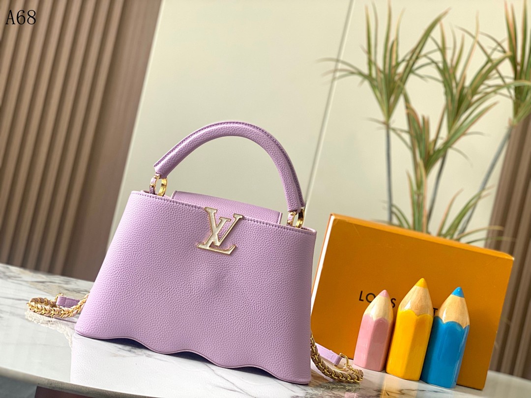 LVutton + A68 + Capucines Mini Bag #3992