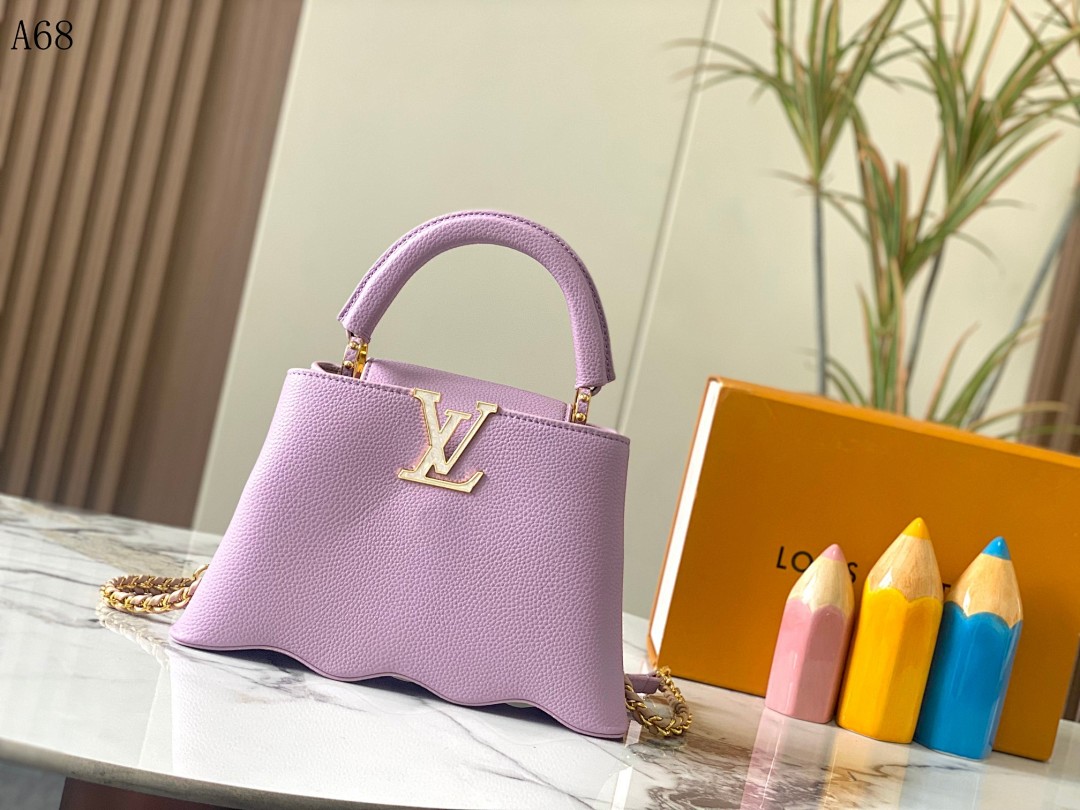 LVutton + A68 + Capucines Mini Bag #4485