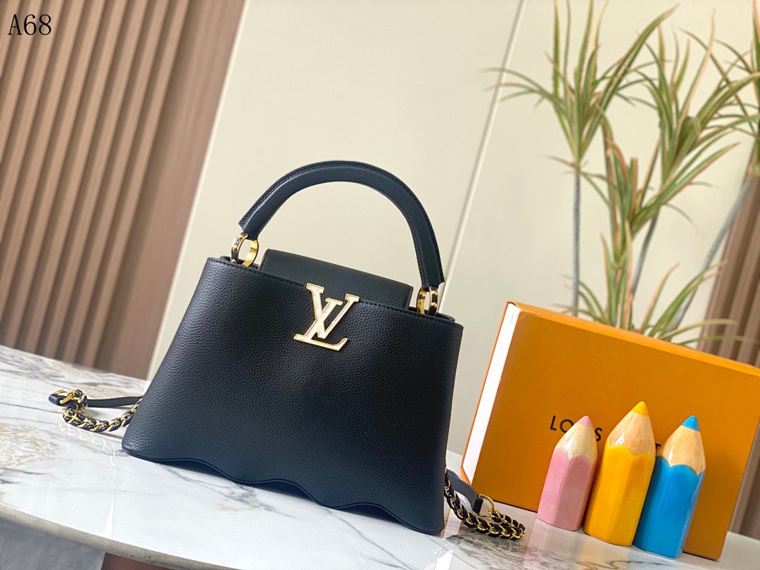 LVutton + A68 + Capucines Mini Bag #3863