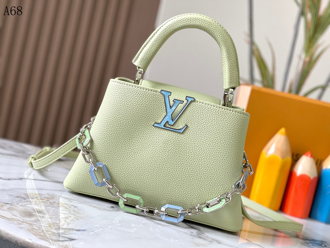 LVutton A68 Capucines Bag #4886 1 LVutton A68 Capucines Bag #4886