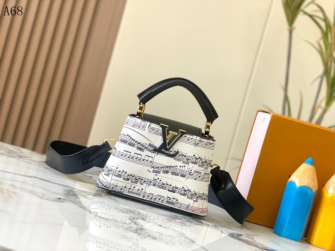 LVutton + A68 + Capucines Bag #4501