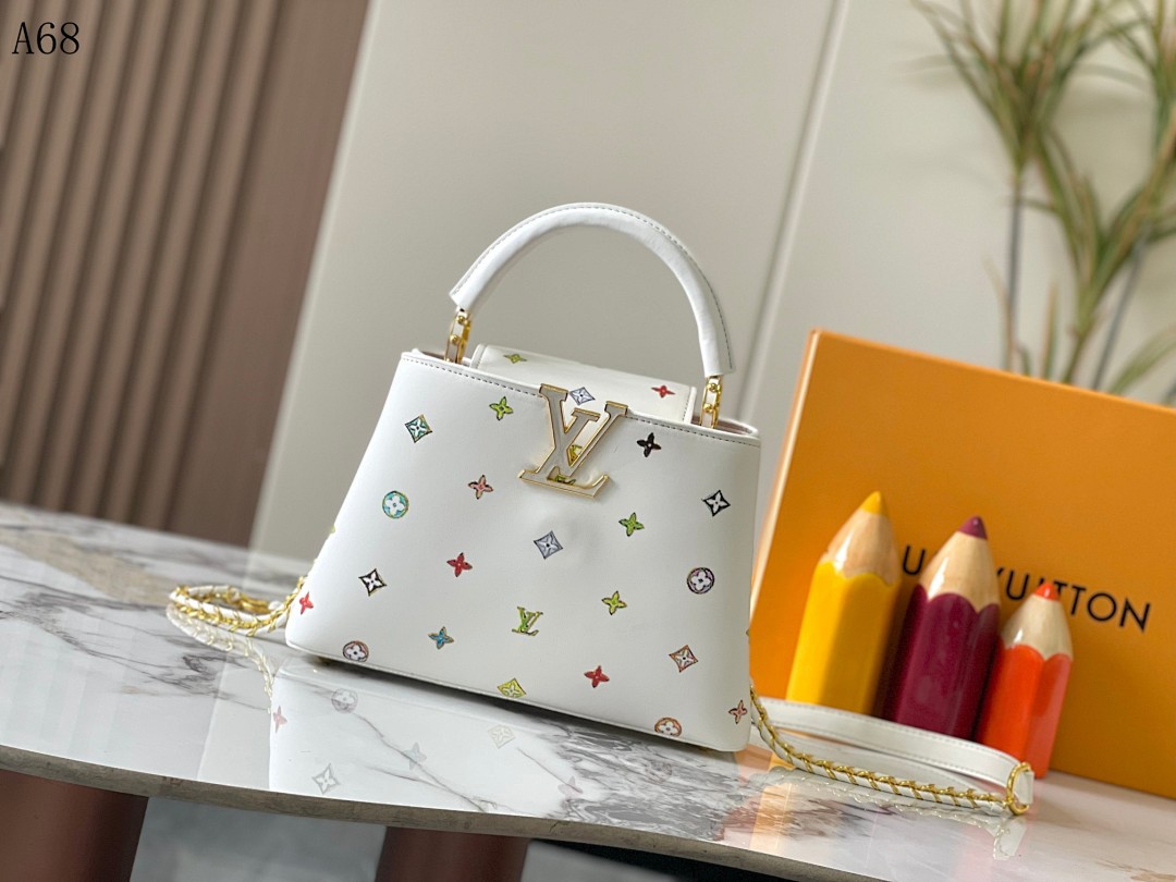 LVutton A68 Capucines Bag #4726