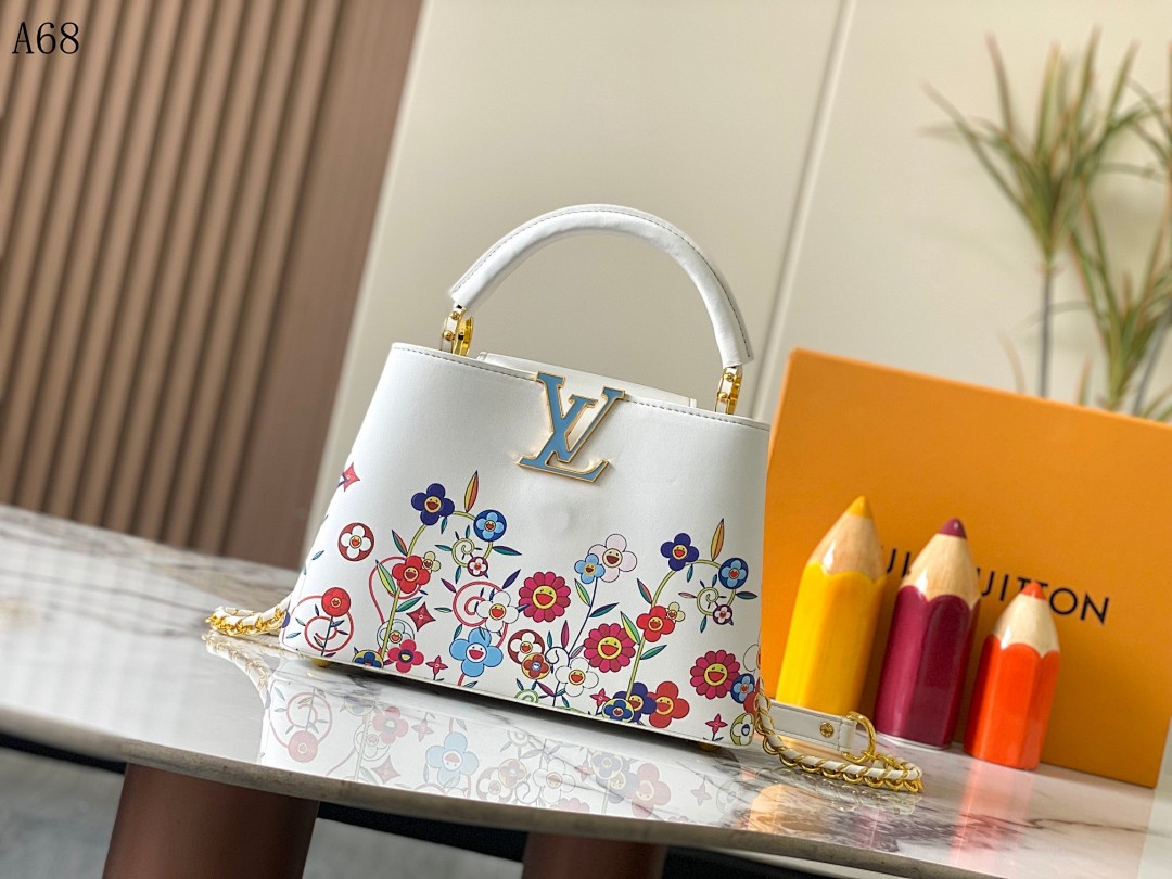 LVutton + A68 + Capucines Bag #4781