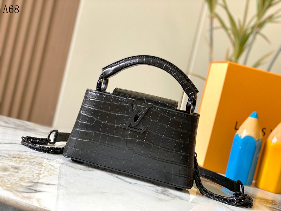 LVutton A68 Capucines Bag #4090