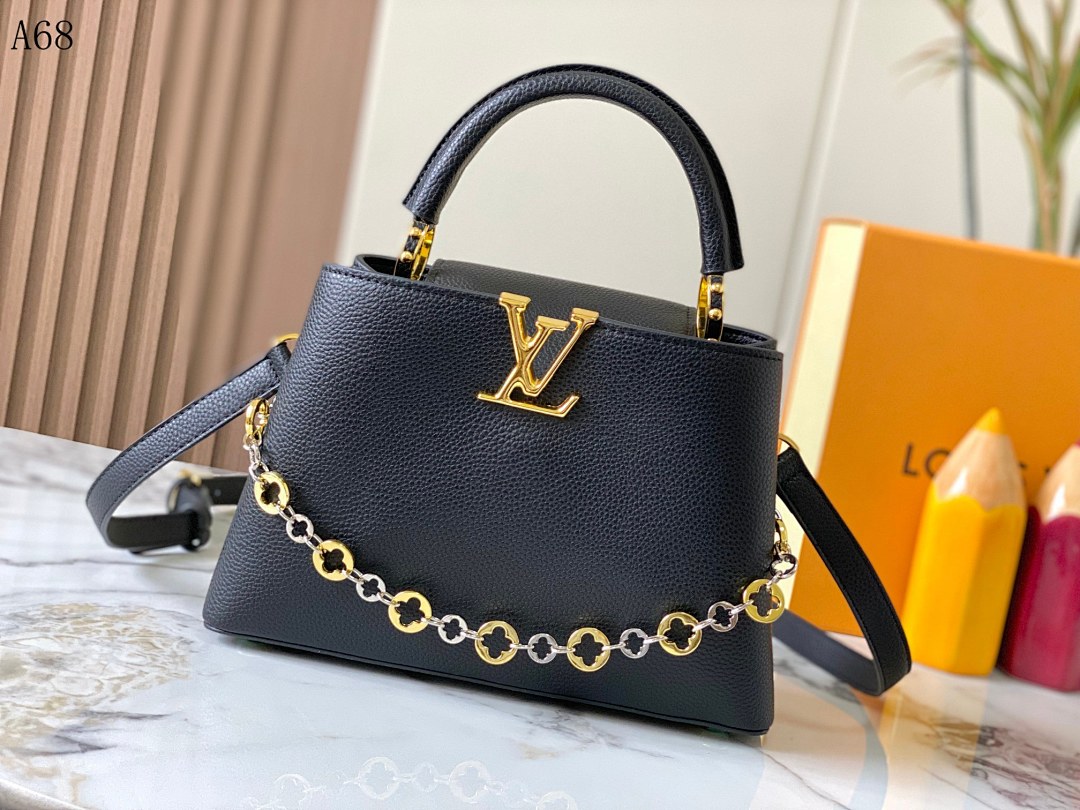 LVutton + A68 + Capucines Mini Bag #3891