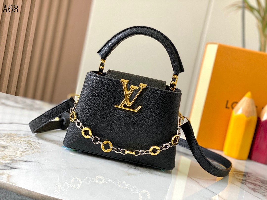 LVutton + A68 + Capucines Mini Bag #4631