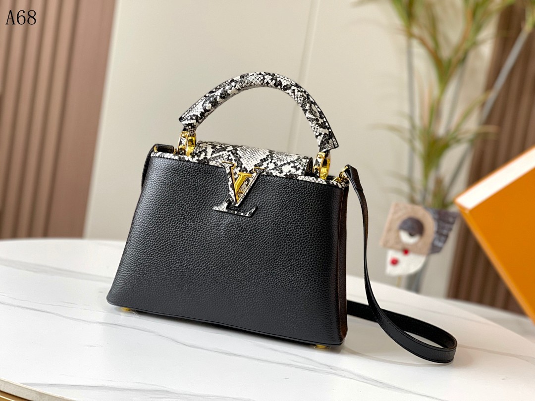 LVutton A68 Capucines Bag #4659 1 LVutton A68 Capucines Bag #4659