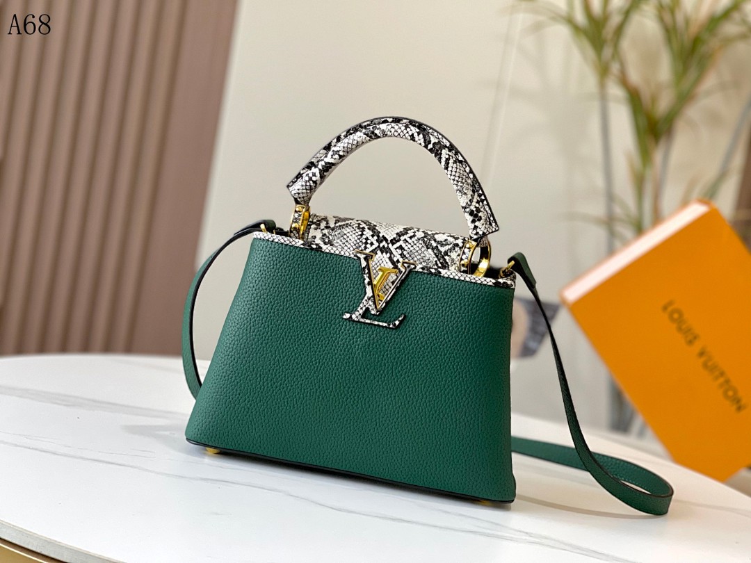 LVutton + A68 + Capucines Bag #4425