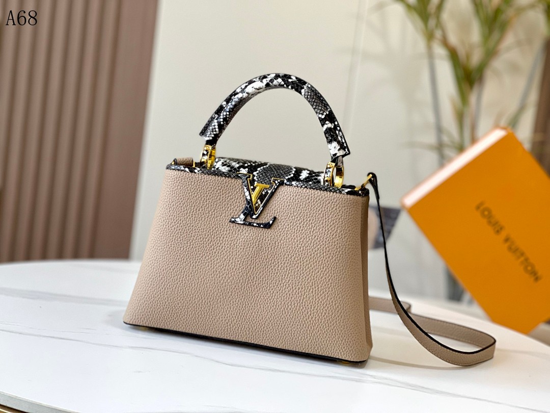 LVutton + A68 + Capucines Bag #3959