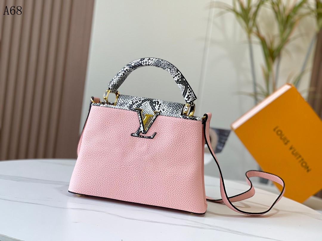 LVutton + A68 + Capucines Bag #4039