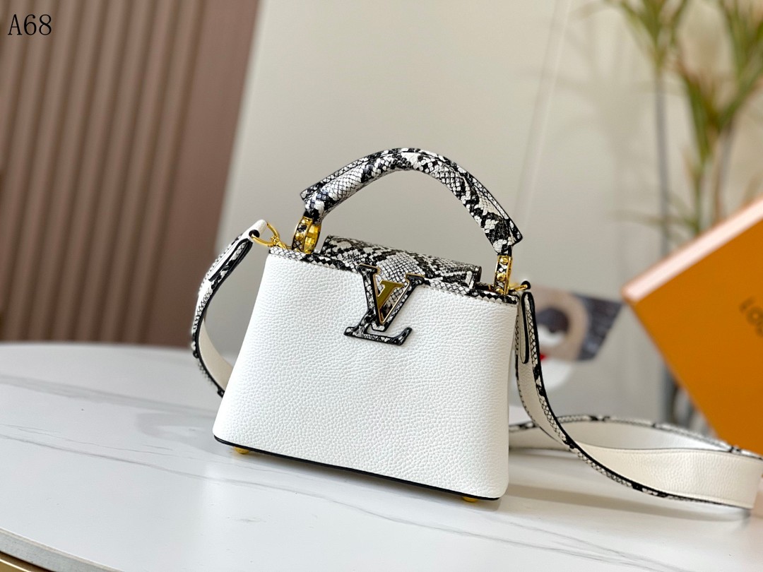LVutton + A68 + Capucines Mini Bag #4109