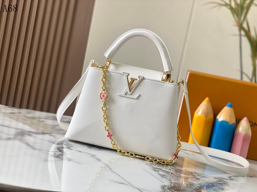 LVutton + A68 + Capucines Mini Bag #4327