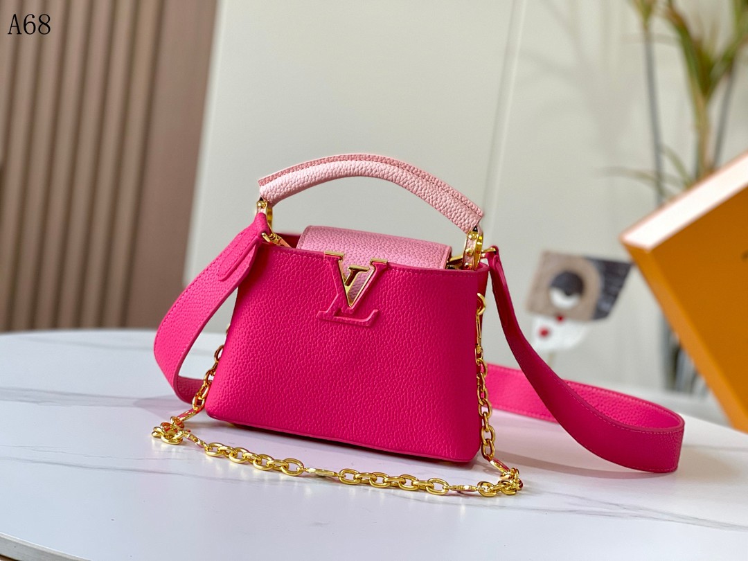 LVutton A68 Capucines Bag #4608 1 LVutton A68 Capucines Bag #4608