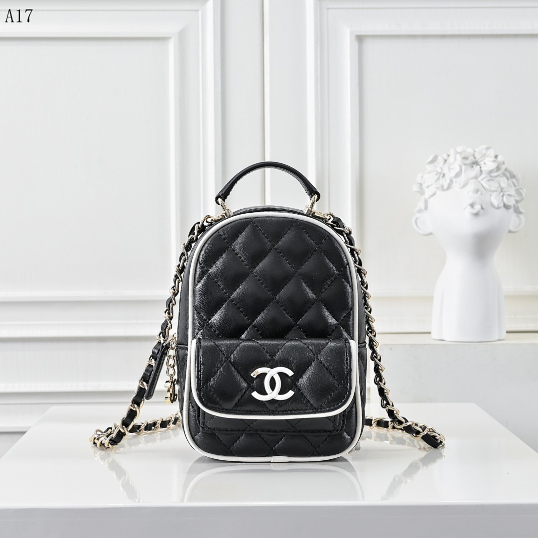 Chan3l Classic Quilted Mini Backpack #2694 1 Chan3l Classic Quilted Mini Backpack #2694