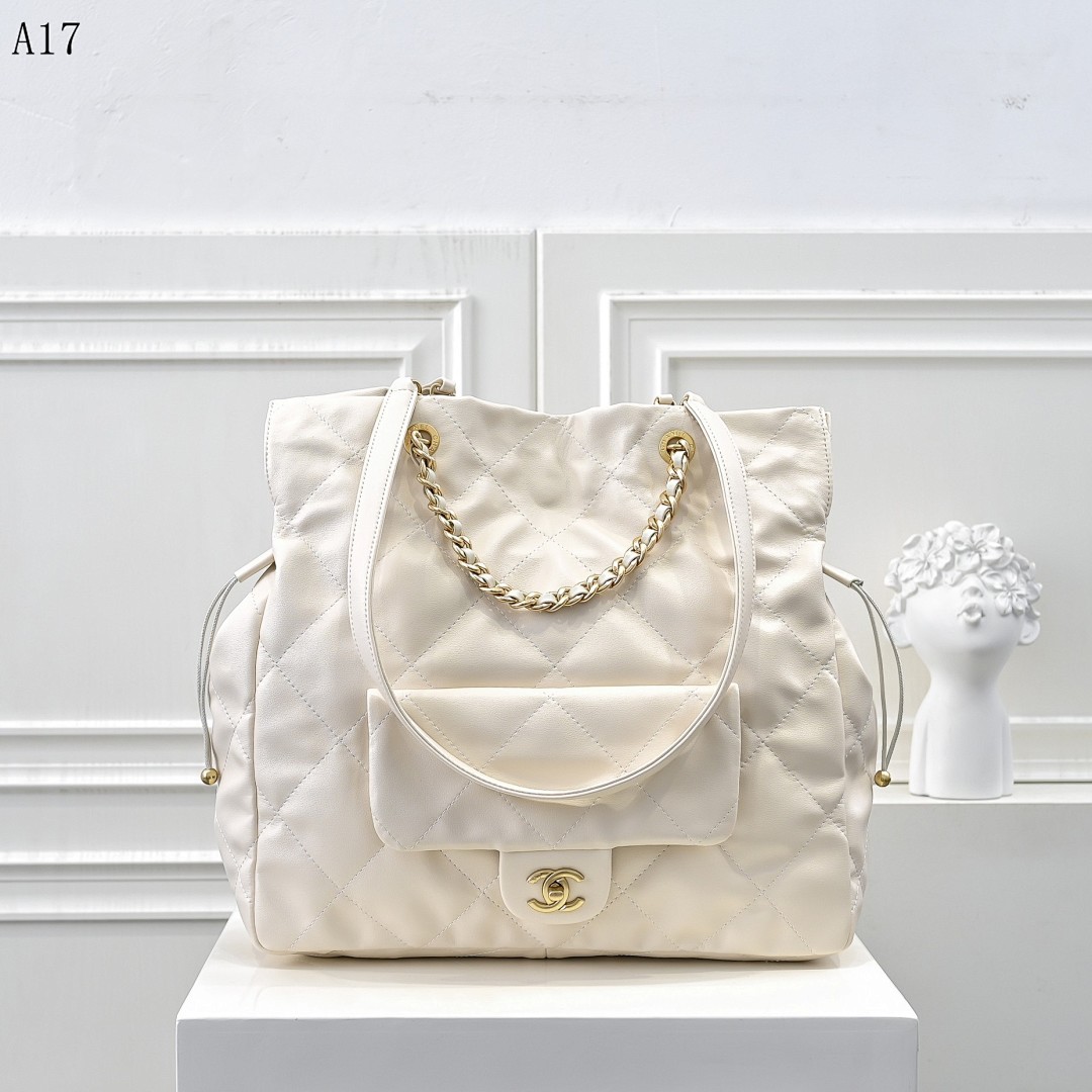 Chan3l Classic Quilted Tote Bag #2564