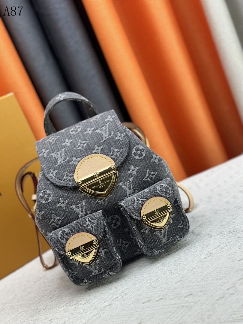 LVutton + A87 + Mini Backpack #4121