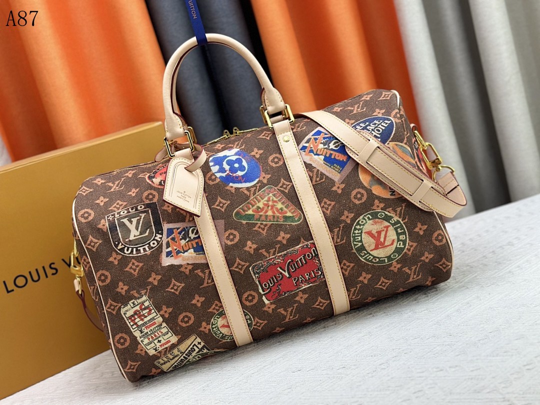 LVutton + A87 + Keepall Bandoulière 45 #4077
