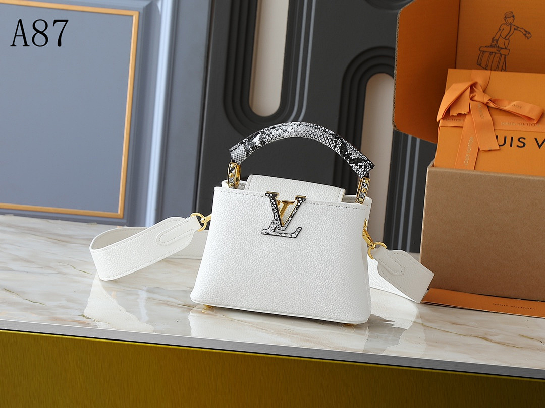 LVutton A87 Capucines Bag #3693 1 LVutton A87 Capucines Bag #3693