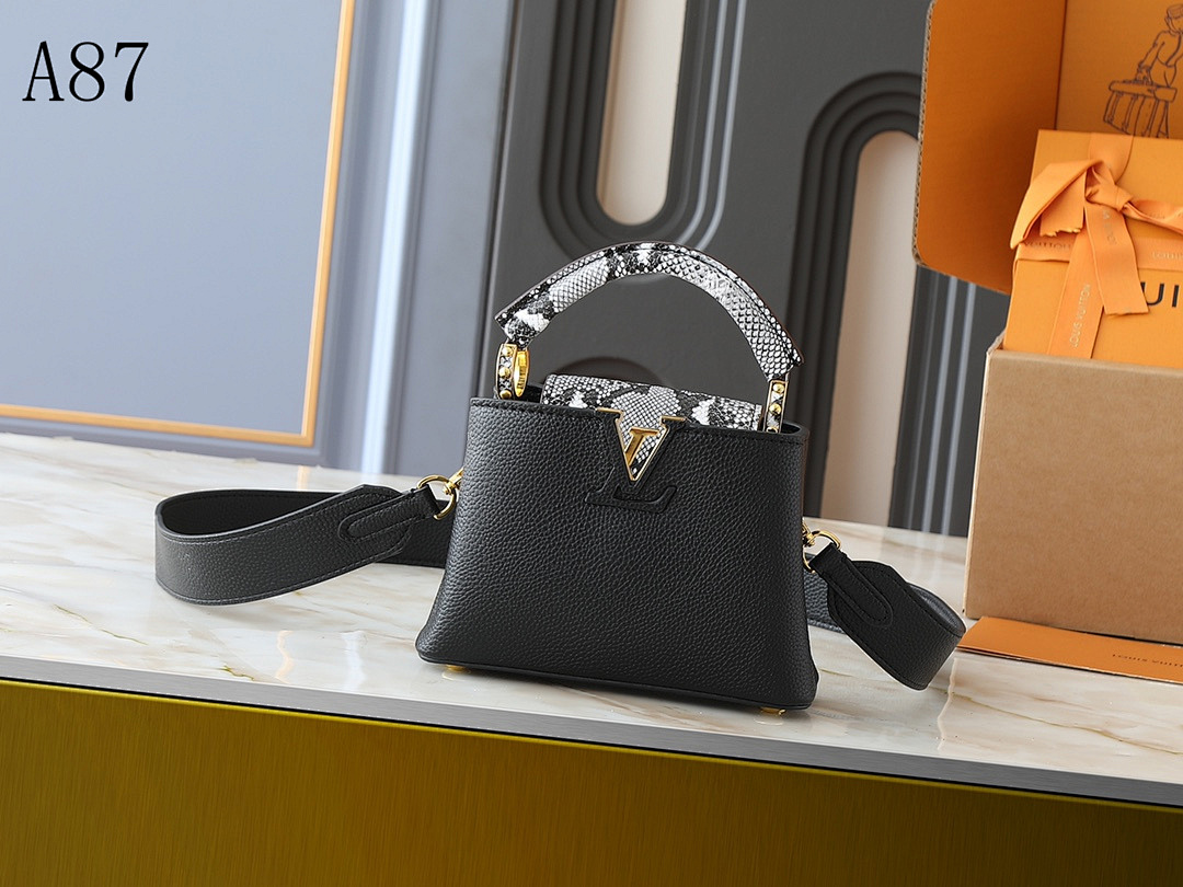 LVutton + A87 + Capucines Mini Bag #3989