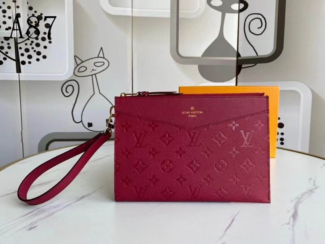 LVutton + Monogram Empreinte + Pochette Accessories #4078